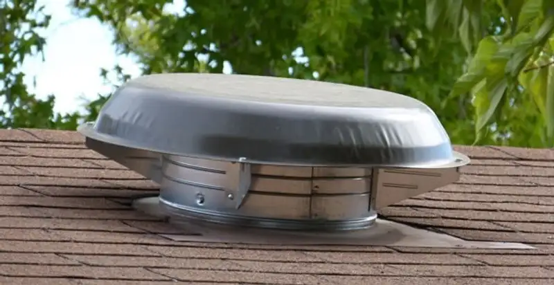 attic fan installation services with low-profile roof ventilation unit in Miami, FL