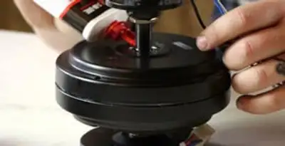 Ceiling fan motor repair and internal component adjustment in Miami, FL