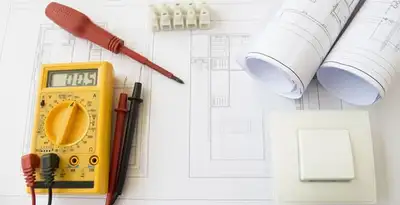 electrical service featuring diagnostic tools and electrical planning performed by certified electricians in Miami, FL