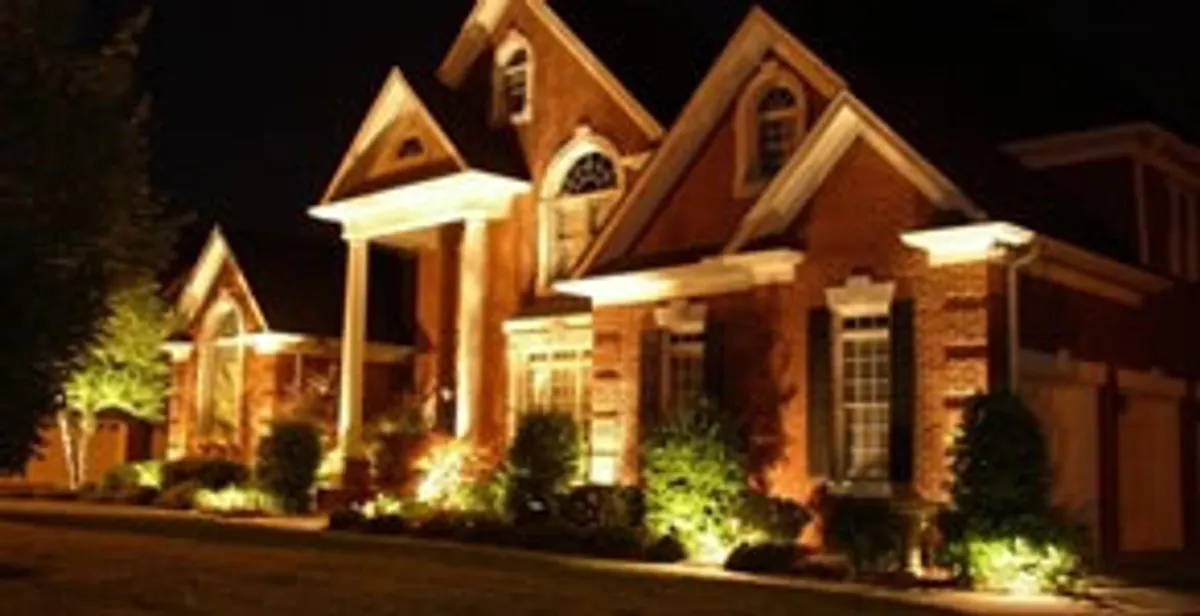 landscape lighting installation services enhancing residential exterior lighting in Miami, FL