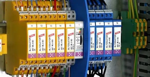 lightning surge protection equipment integrated into electrical system by certified electricians in Miami, FL
