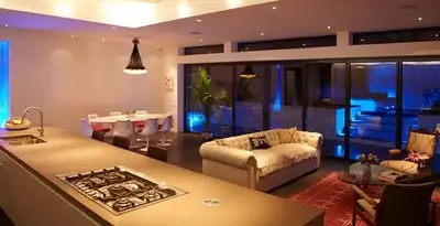 Programmable lighting design enhancing indoor spaces with customizable illumination in Miami, FL