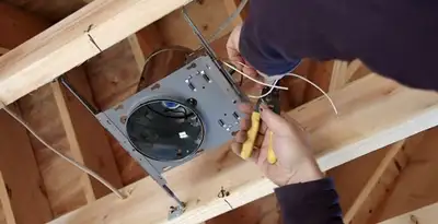 Professional recessed lighting installation with electrical wiring by licensed electricians in Miami, FL