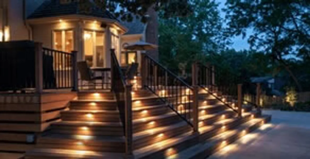 Residential electrician installing outdoor lighting for home safety in Miami, FL